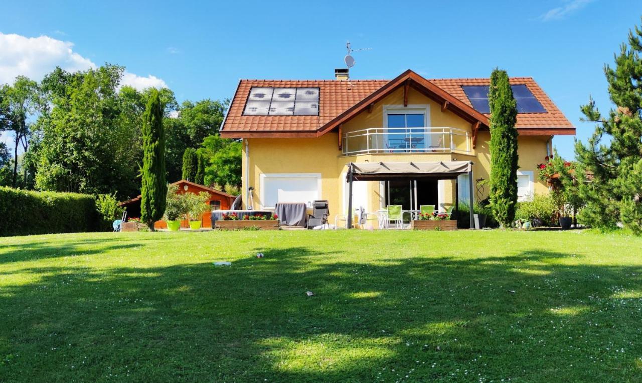 Location Chambres Le Panorama - Aeroport Geneve - Pays De Gex Chevry  ภายนอก รูปภาพ